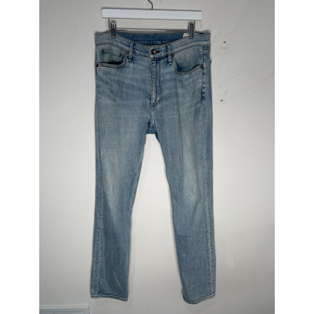Rag & Bone Fit 2 Slim Jeans 33x32L – Light Wash Premium Denim Clean Boy Quiet